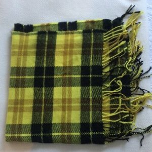 Oversized Plaid Scarf